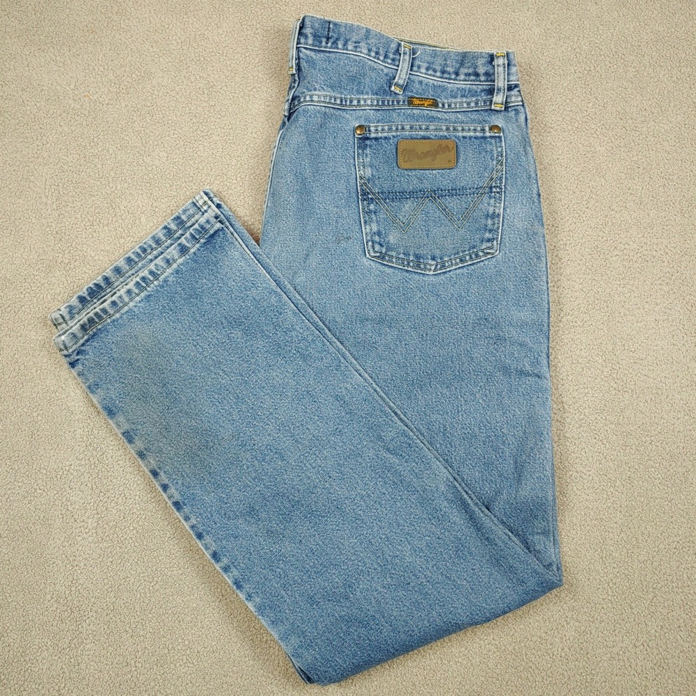 Wrangler George Strait Collection Jeans - Men 40x32.5 Blue Cowboy Cut - 13MGSHD